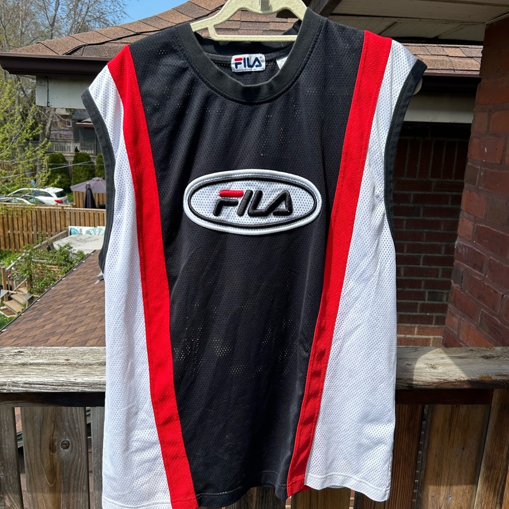 Vintage FILA Mesh Tank Top XL